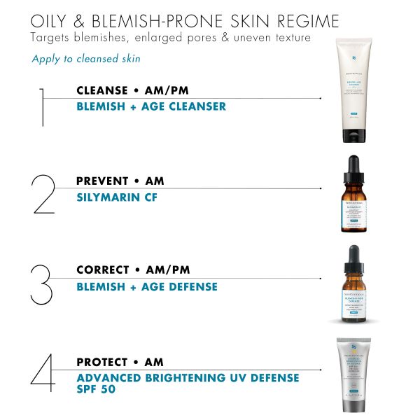Skinceuticals SKIN CLARIFYING KIT OILY BLEMISH PRONE SKIN Diane nivern manchester
