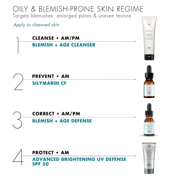 Skinceuticals SKIN CLARIFYING KIT OILY BLEMISH PRONE SKIN Diane nivern manchester