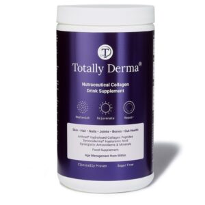 totally derma collagen peptides for skin, joints, hair and nails